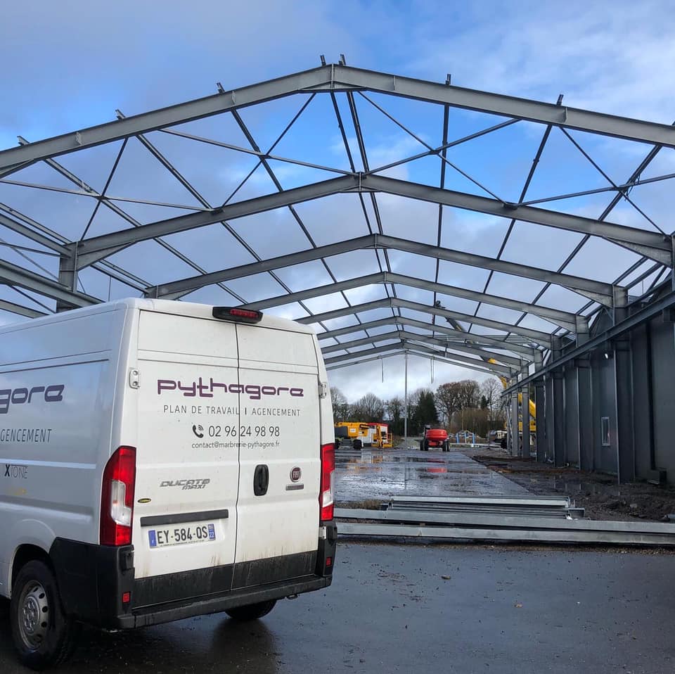 batiment en construction